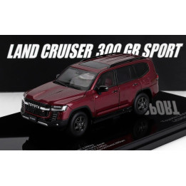 LCD MODEL TOYOTA LAND CRUISER LC300-GR SPORT 2022 - RED 1/43