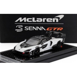 LCD MODEL McLAREN SENNA GTR 2021 - WHITE BLACK 1/64