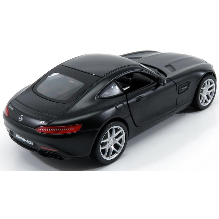MAISTO MERCEDES BENZ GT-S AMG (C190) 2014 - MATT BLACK 1/24