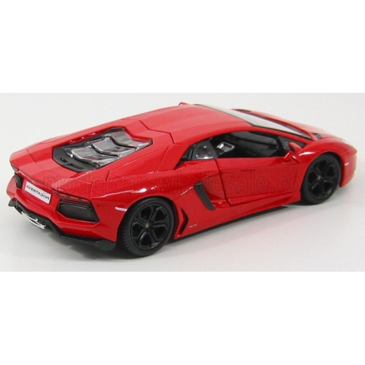 MAISTO LAMBORGHINI AVENTADOR LP700-4 2011 - ARANCIO ARGOS - ORANGE MET 1/24