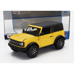 MAISTO FORD USA BRONCO BADLANDS 2021 - YELLOW 1/24