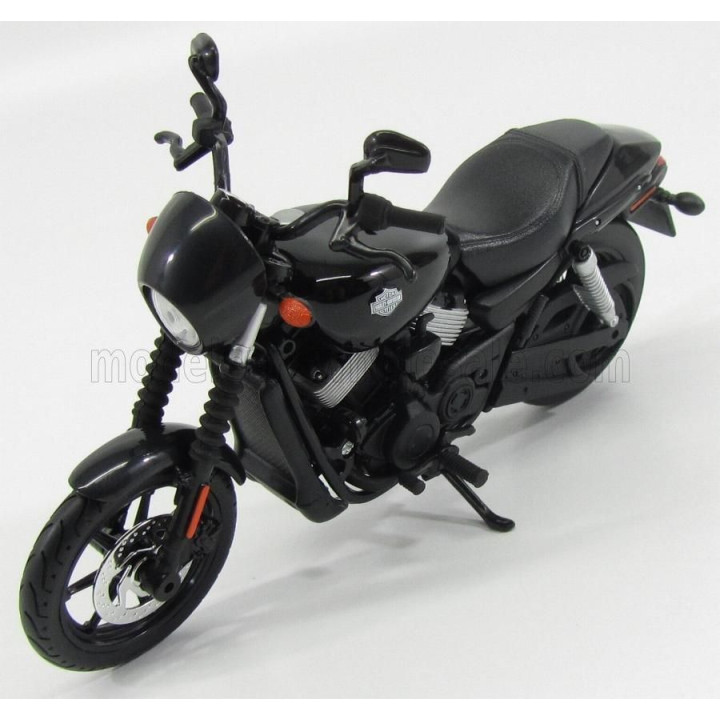 MAISTO HARLEY DAVIDSON 750 STREET 2015 - BLACK 1/12