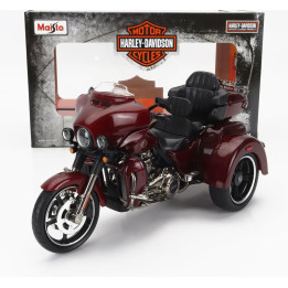 MAISTO HARLEY DAVIDSON CVO TRI GLIDE 2021 - RED MET 1/12