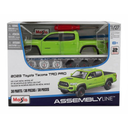 MAISTO TOYOTA TACOMA PICK-UP 2021 - LIGHT GREEN MET 1/24