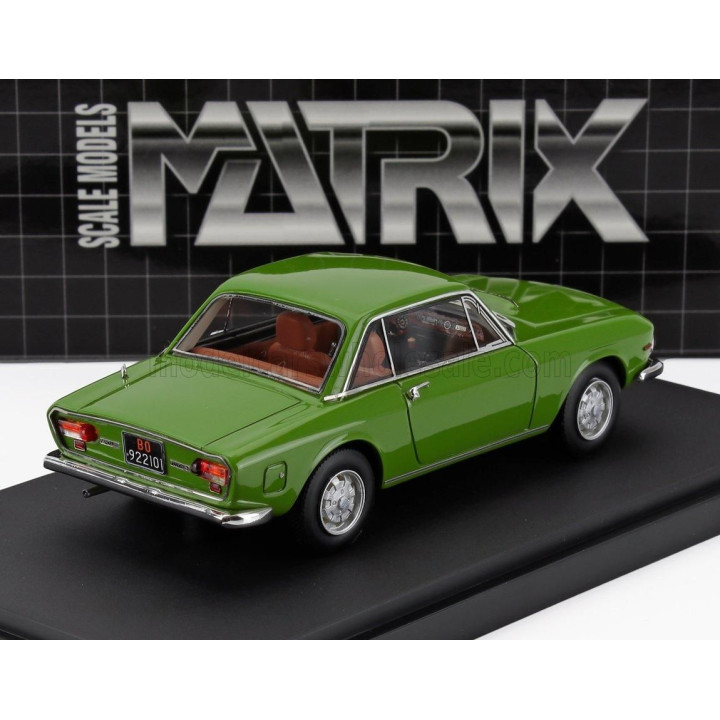 MATRIX SCALE MODELS LANCIA FULVIA COUPE 3-SERIES 1975 - GREEN 1/43
