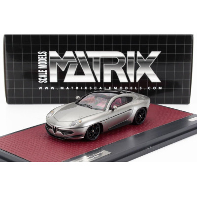 MATRIX SCALE MODELS ALFA ROMEO DISCO VOLANTE TOURING 2013 (CHASSIS ALFA ROMEO 8C) - SILVER 1/43