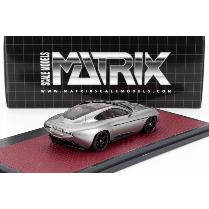MATRIX SCALE MODELS ALFA ROMEO DISCO VOLANTE TOURING 2013 (CHASSIS ALFA ROMEO 8C) - SILVER 1/43