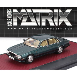 MATRIX SCALE MODELS JAGUAR XJR (XJ40) 1991 - GREEN MET 1/43