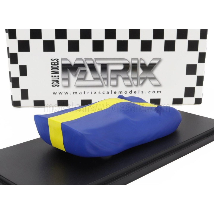 MATRIX SCALE MODELS LOLA UNDER COVER - T70 MKIII RACE VERSION 1967 - BLUE YELLOW 1/43