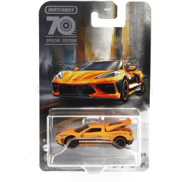 MATTEL HOT WHEELS CHEVROLET CORVETTE COUPE 2020 - ORANGE 1/64