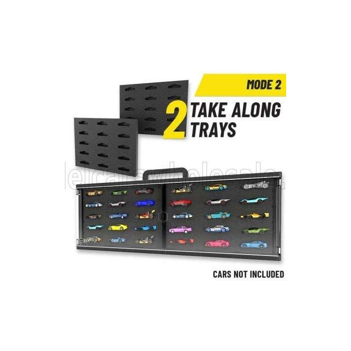 MATTEL HOT WHEELS ACCESSORIES ESPOSITORE - FOR AUTO 1/64 - CARS NOT INCLUDED - MODULAR DESIGN - 1/64