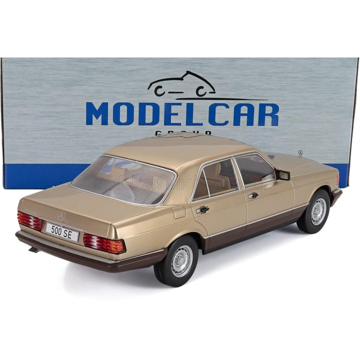 MCG MERCEDES BENZ S-CLASS (W126) 1979 - BEIGE MET 1/18