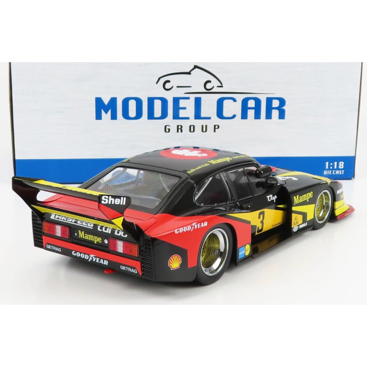 MCG FORD ENGLAND CAPRI TURBO Gr.5 TEAM MAMPE N 3 DRM NORISRING 1979 H.HEYER - BLACK YELLOW RED 1/18