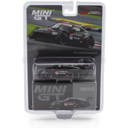 MINI GT NISSAN Z NISMO N 230 PRESENTATION GT500 SUPER GT 2021 - BLACK 1/64