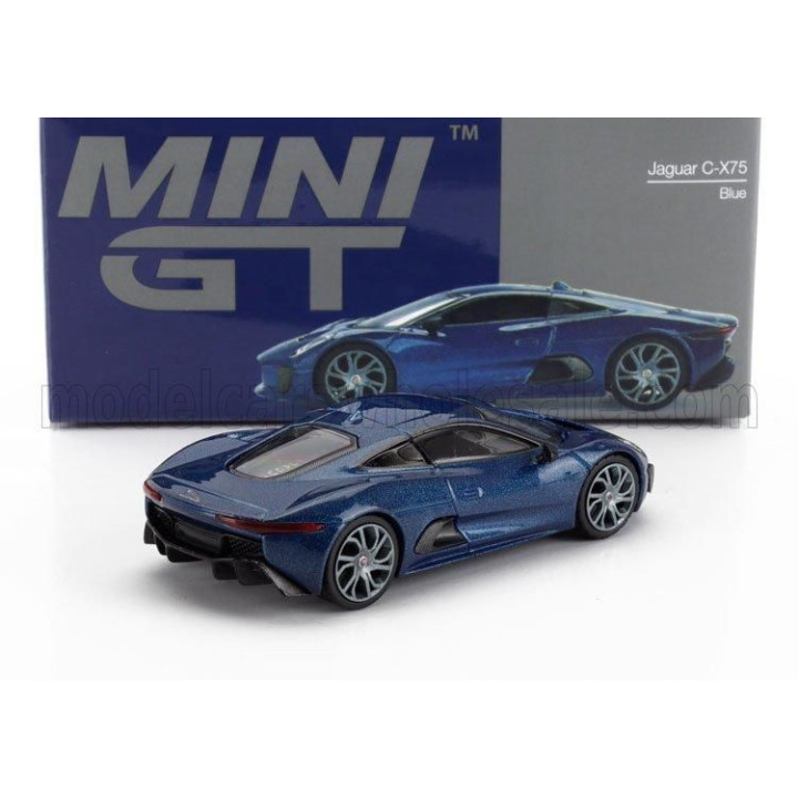 MINI GT JAGUAR C-X75 2015 - BLUE 1/64