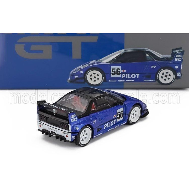 MINI GT MAZDA AZ-1 LB40 LIBERTY WALK PILOT 2024 - BLUE 1/64