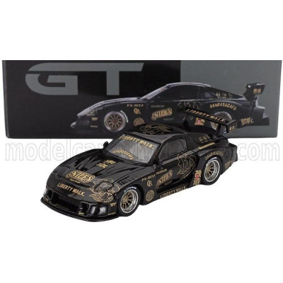 MINI GT MAZDA RX-7 (FD3S) N 00 LB SUPER SILHOUETTE FD-NILES 2024 - BLACK GOLD 1/64