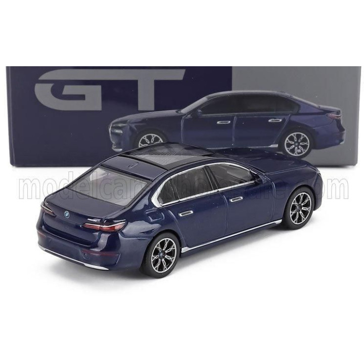 MINI GT BMW 7-SERIES i7 xDRIVE60 LHD 2023 - BLUE 1/64