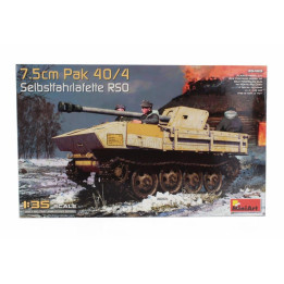 MINIART TANK PAK 40/4 SELBSTFAHRLAFETTE RSO MILITARY 1/35