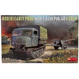 MINIART STEYER RSO/01 TANK TRUCK MILITARY CINGOLATO WITH TRAILER 1945 1/35