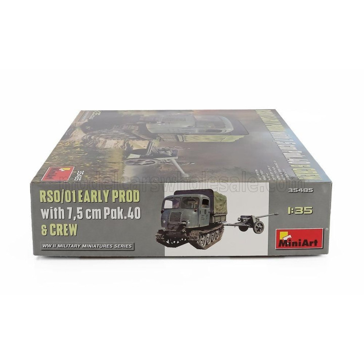 MINIART STEYER RSO/01 TANK TRUCK MILITARY CINGOLATO WITH TRAILER 1945 1/35