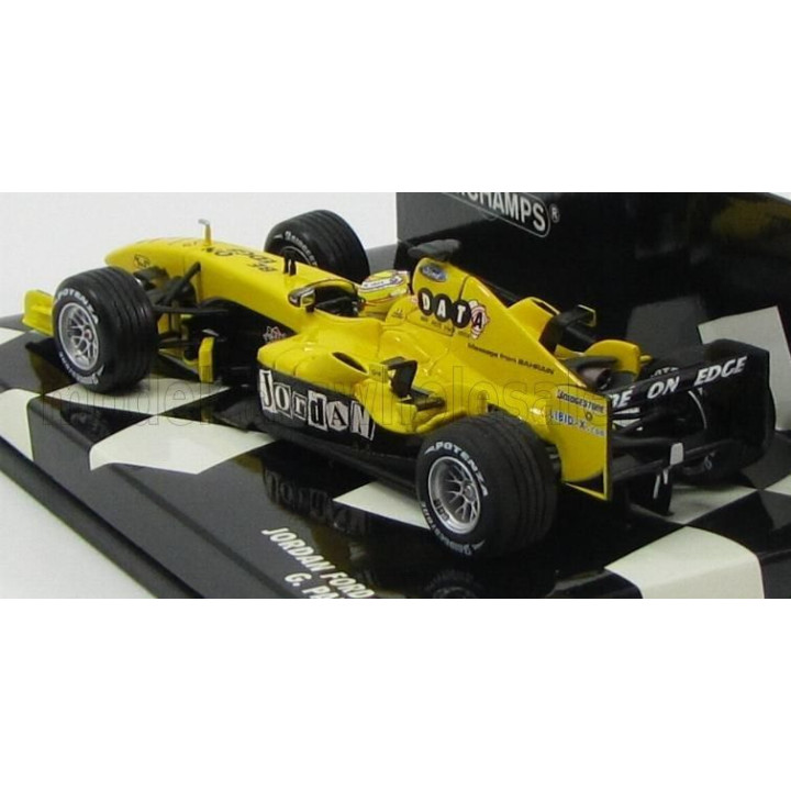 MINICHAMPS JORDAN F1  FORD EJ14 N 19 RACE VERSION 2004 G.PANTANO - YELLOW BLACK 1/43