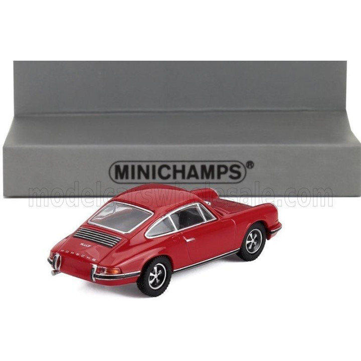 MINICHAMPS PORSCHE 911 COUPE 1972 - RED 1/87