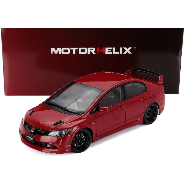 MOTORHELIX HONDA CIVIC MUGEN RR 2008 - RED 1/18
