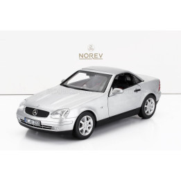 NOREV MERCEDES BENZ SLK-CLASS SLK350 CABRIOLET SPIDER 1996 - SILVER 1/18