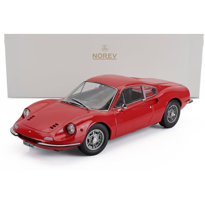 NOREV FERRARI DINO 246 GT 1968 - RED 1/18