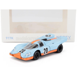 NOREV PORSCHE 917K 4.5L TEAM JOHN WYER AUTOMOTIVE ENGINEERING LTD GULF N 20 24h LE MANS 1970 JO SIFFERT - BRIAN REDMANN - LIGHT 
