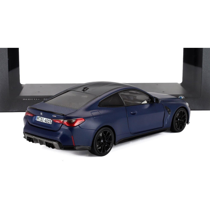 NOREV BMW 4-SERIES M4 LCI (G82) COUPE 2023 - MATT BLUE 1/18