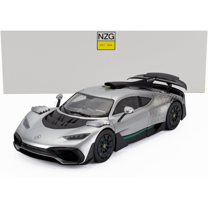 NZG MERCEDES BENZ ONE AMG (C298) 2023 - HIGHTECH SILVER 1/18