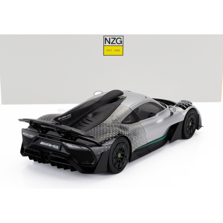 NZG MERCEDES BENZ ONE AMG (C298) 2023 - HIGHTECH SILVER 1/18