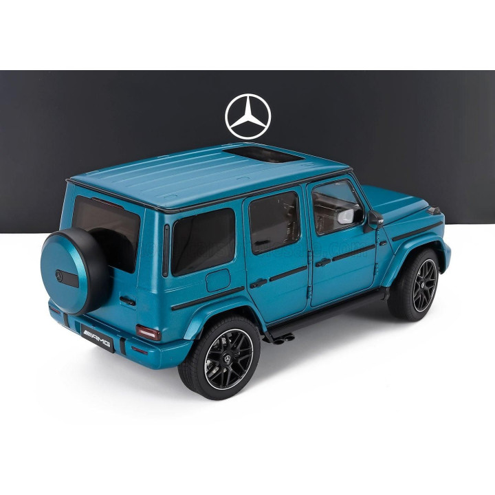 NZG MERCEDES BENZ G-CLASS G63 AMG (W465) 2025 - HYPER BLUE 1/18