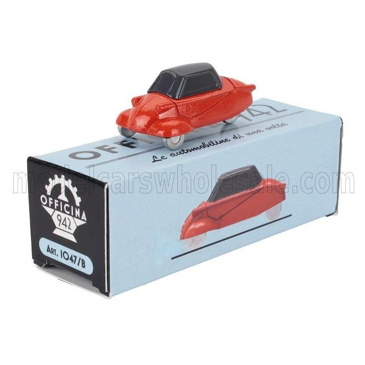 OFFICINA 942 MI-VAL MIVALINO 1953 - RED BLACK 1/76