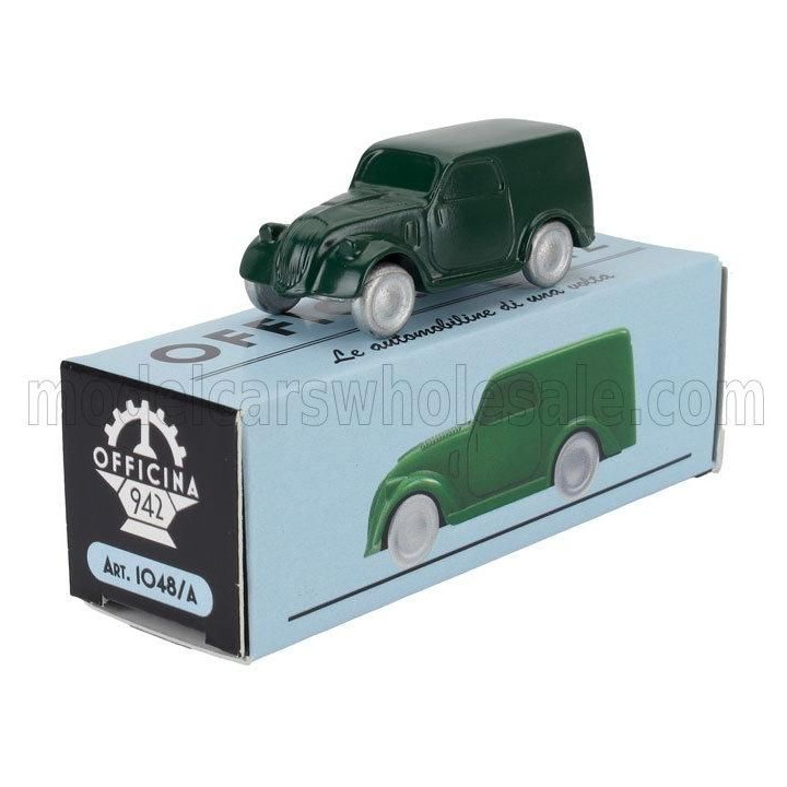 OFFICINA 942 FIAT 500 B FURGONCINO VAN 1948 - GREEN 1/76
