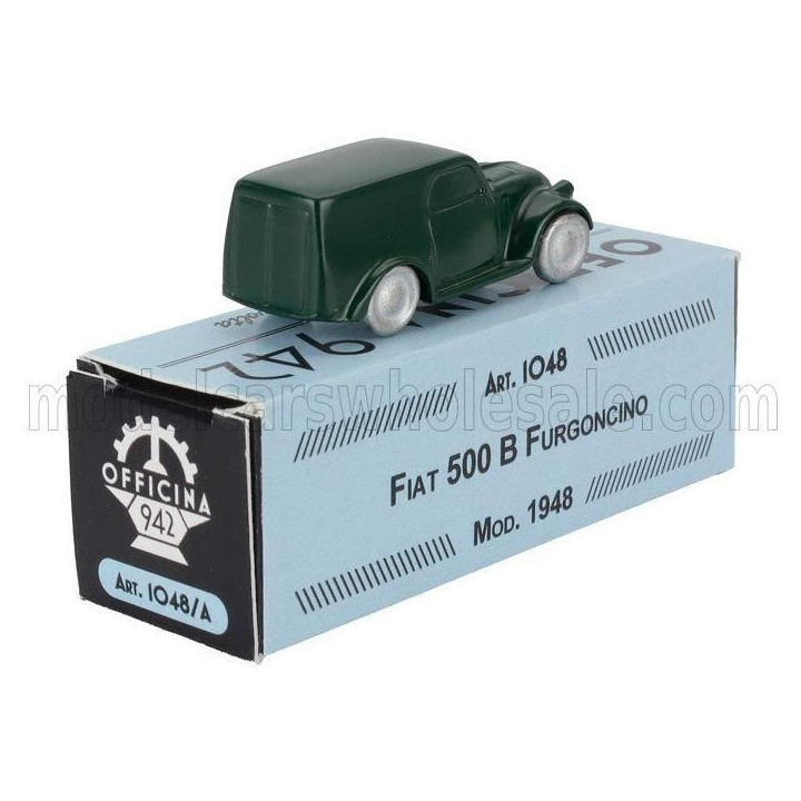 OFFICINA 942 FIAT 500 B FURGONCINO VAN 1948 - GREEN 1/76