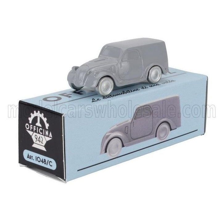 OFFICINA 942 FIAT 500 B FURGONCINO VAN 1948 - GREY 1/76