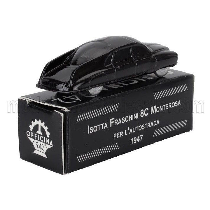 OFFICINA 942 ISOTTA FRASCHINI 8C MONTEROSA 1947 - BLACK 1/76