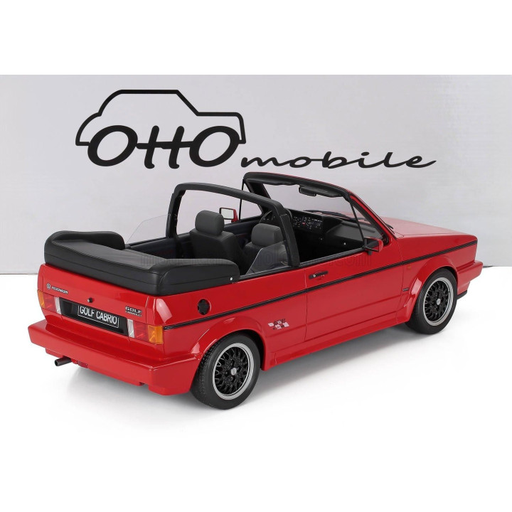OTTO MOBILE VOLKSWAGEN GOLF MKI SPORTLINE CABRIOLET OPEN 1991 - RED 1/12