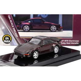 PARAGON MODELS PORSCHE 911 930 RUF BTR COUPE 1986 - RUBY RED MET 1/64