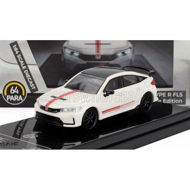 PARAGON MODELS HONDA CIVIC TYPE-R COUPE LHD 2025 - WHITE RED 1/64