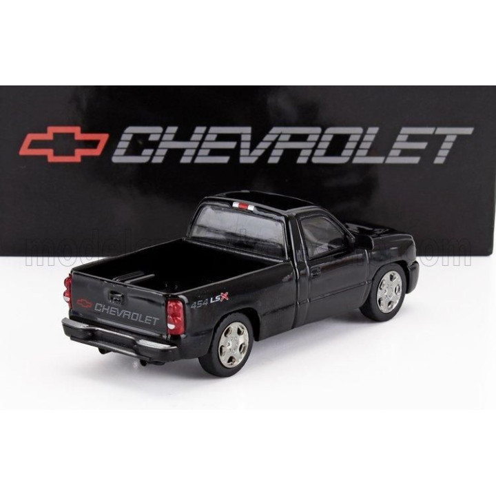 PARAGON MODELS CHEVROLET SILVERADO SINGLE CAB PICK-UP 454 LSX LHD 2006 - BLACK 1/64