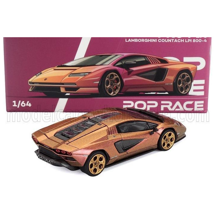 POP RACE LIMITED LAMBORGHINI COUNTACH LPi 800-4 2021 - YELLOW 1/64