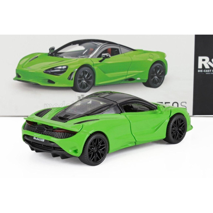 RE EL TOYS McLAREN 750S 2023 - GREEN BLACK 1/43