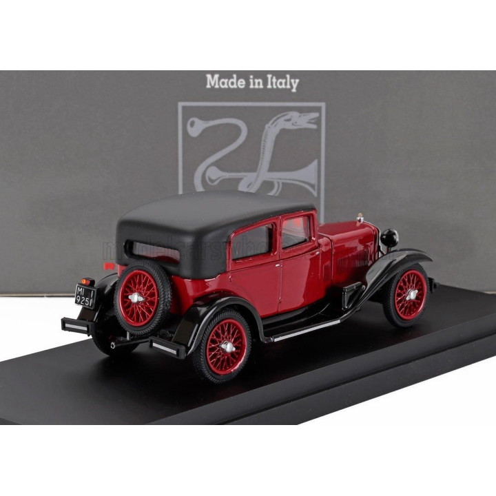 RIO MODELS ALFA ROMEO 1750 6C ROADSTER 1932 - RED BLACK 1/43