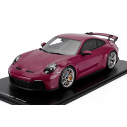 SCHUCO PORSCHE 911 992 GT3 COUPE 2021 - STERN RUBIN RED 1/12