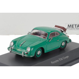 SCHUCO PORSCHE 356 COUPE 1952 - GREEN MET 1/43