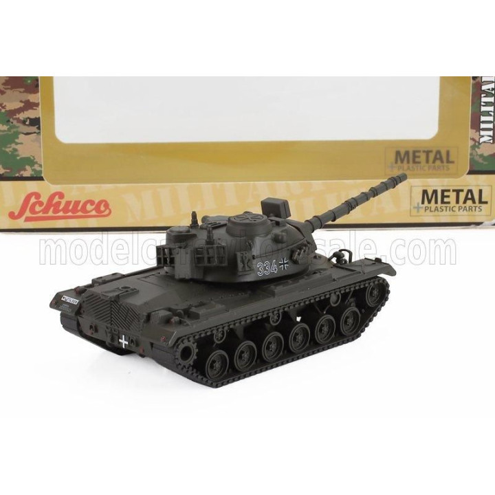 SCHUCO TANK M4 A3 SHERMAN MILITARY 1945 - MILITARY CAMOUFLAGE 1/87